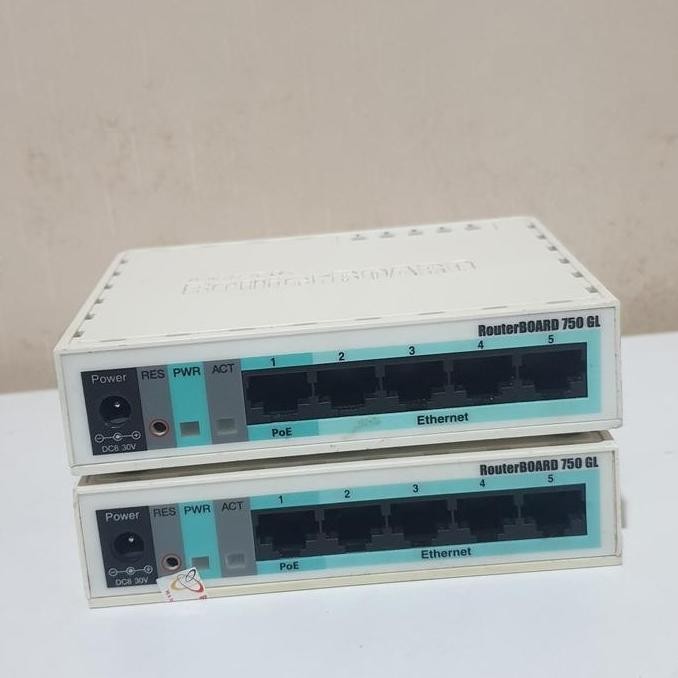 Mikrotik Routerboard Rb 750 Gl Gigabit Port New Stok