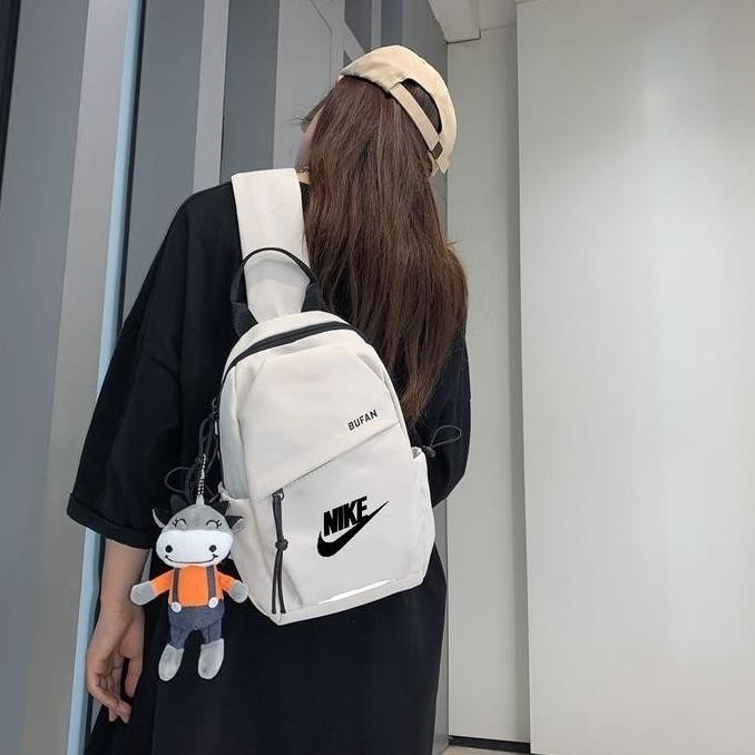 Koleksi Terbaru  Nike Tas Pinggang Selempang Casual Waist Bag Unisex- Sling Bag Travel Pouch