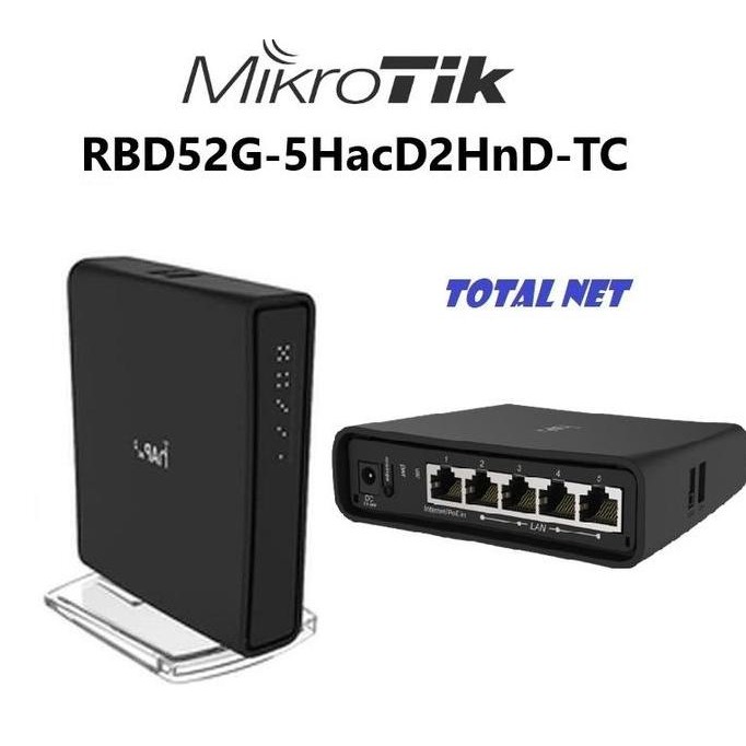 Mikrotik Rbd52G-5Hacd2Hnd-Tc Hap-Ac2 Wireless Router Indoor Rbd52G New Stok