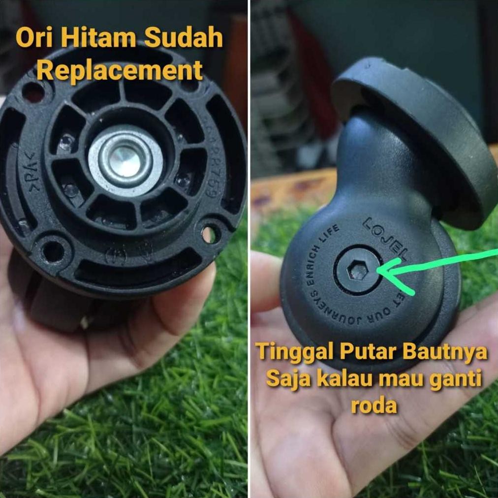 Dudukan Roda Koper Single Ban ( Lojel Bulat ) , Type 13 ZV