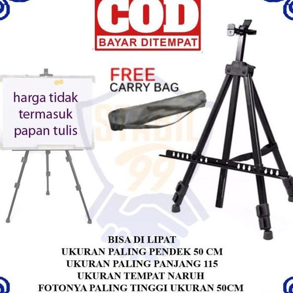 

Tri Lipat Portable Papan Tulis Standing Whiteboard Alumunium White Board