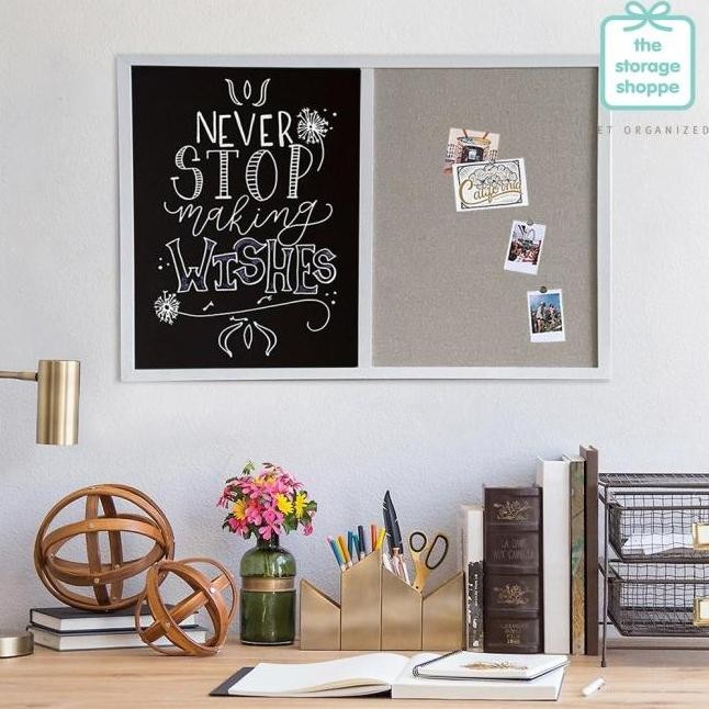 

Magnetic Chalk Board Fac Pusin Board Combo Papan Tulis Bulletin