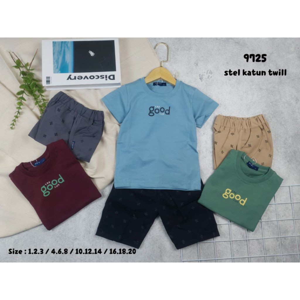 set anak cowo katun twill WIBOS