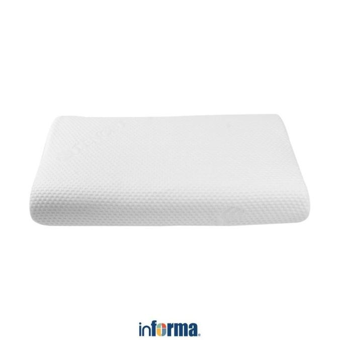 Informa Sleep Bantal Memory Foam Contour Adjustable - Putih