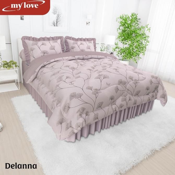 Bedcover 180x200 My Love Rumbai / Bed Cover Set 180x200 My Love Rempel