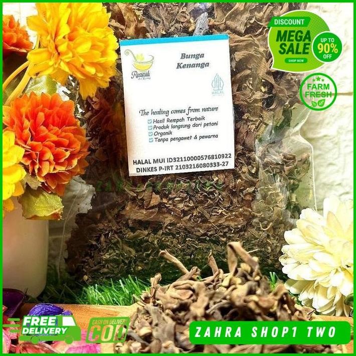 

SIMPLISIA BUNGA KENANGA KERING EKONOMIS BERAT PRODUK 10 GRAM BEST PRODUK