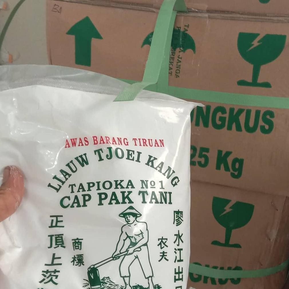 

Tepung Tapioka Cap Pak Tani Liauw Tjoei Kang Kemasan 1 Kg SV13