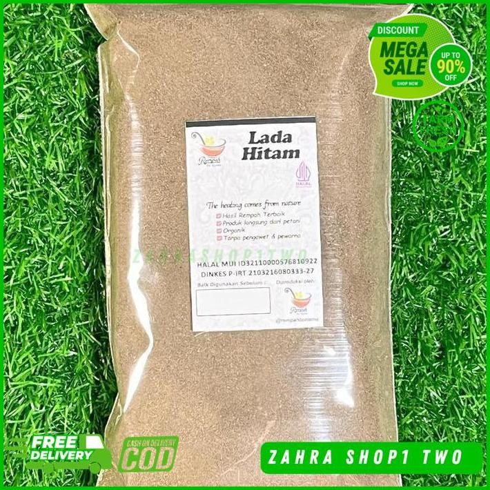 

LADA HITAM BUBUK 100 GRAM - REMPAH BU RISMA GRATIS ONGKIR