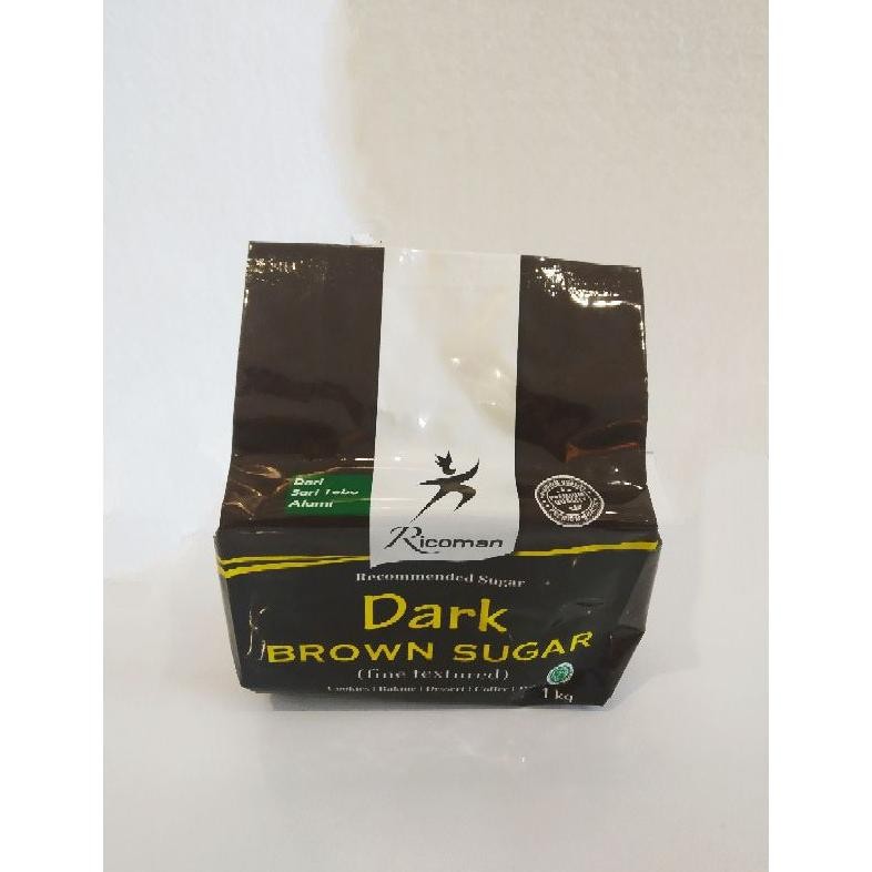 

Ricoman Dark Brown Sugar 1kg SV