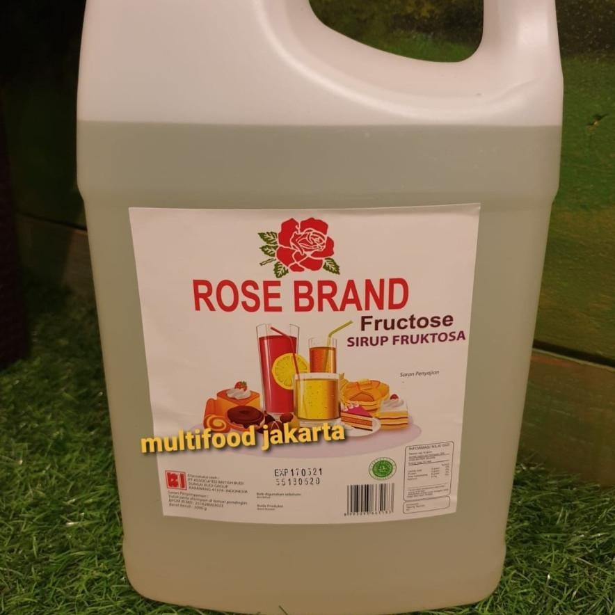 

ROSE BRAND Gula Cair 5KG / Tangmi Simple syrup fructose Mixue 5L Sirup Murah SV13