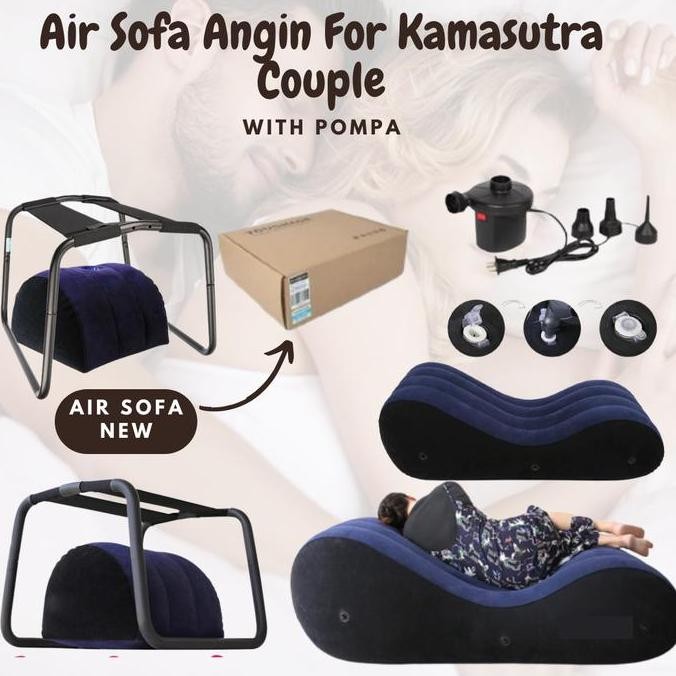 Portable Inflatable Sex Sofa Air Sofa Angin Dengan Pompa For Kamasutra [terbaik]