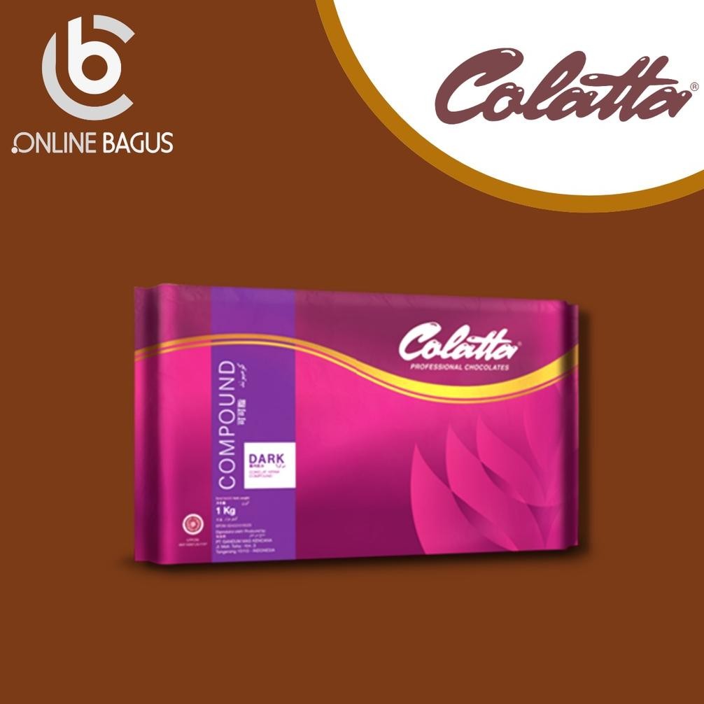 

Coklat Batang - Colatta Dark Chocolate Compound 1kg SV