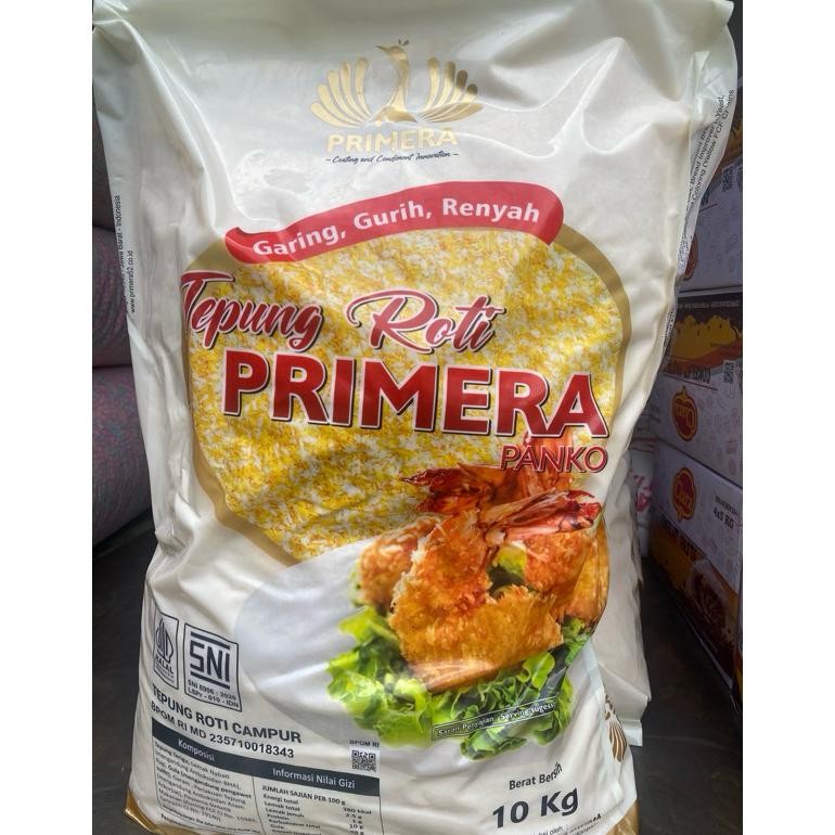 

TEPUNG ROTI PANKO PRIMERA MIX DAN WHITE 10kg. SV13