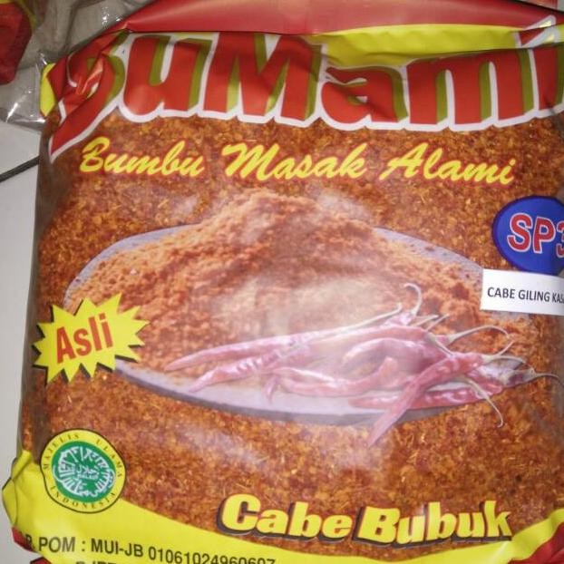 

5 Kg SP3 Kasar BuMami Cabe Bubuk Tekstur Flakes