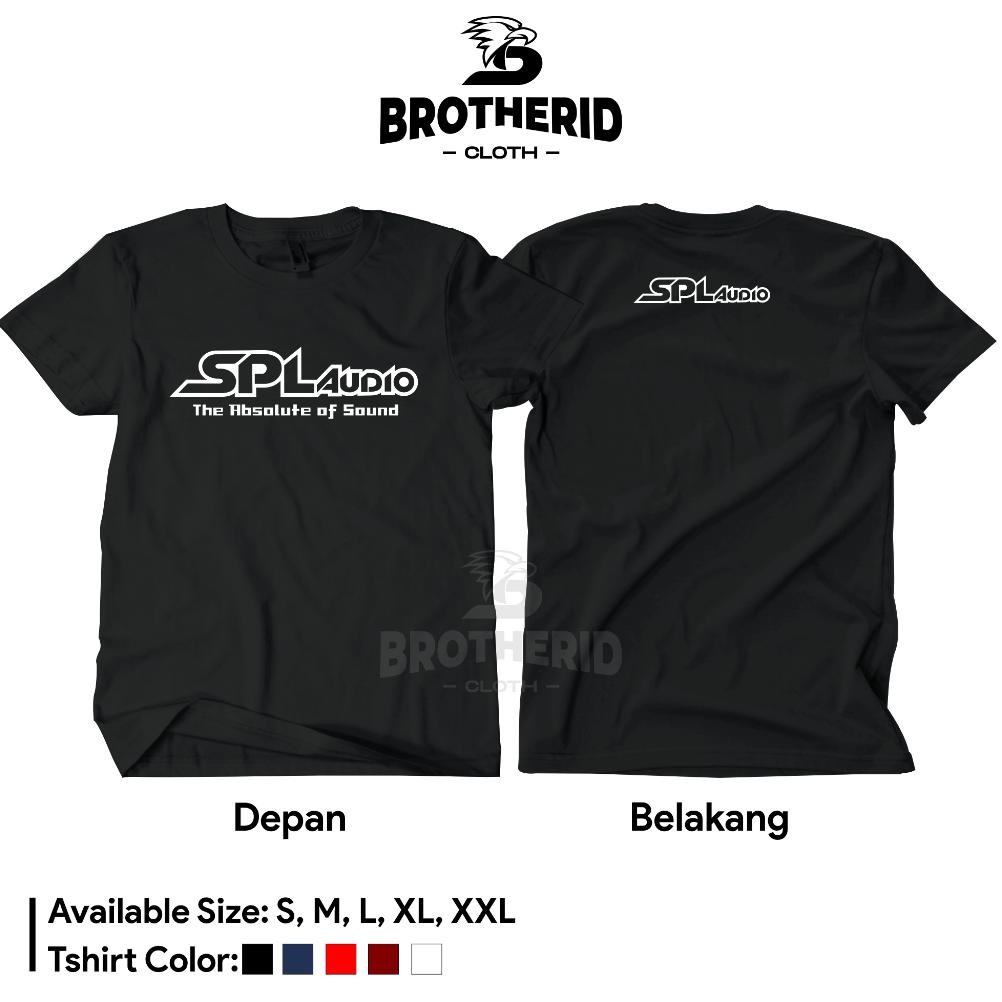 Promo Kaos Spl Audio Baju Operator Sound System Sistem Original