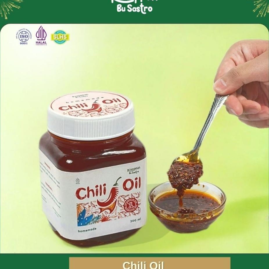 

Chilli Oil Ebi Kemasan Jar 200Ml Luar Dalam Jabodetabek Halal