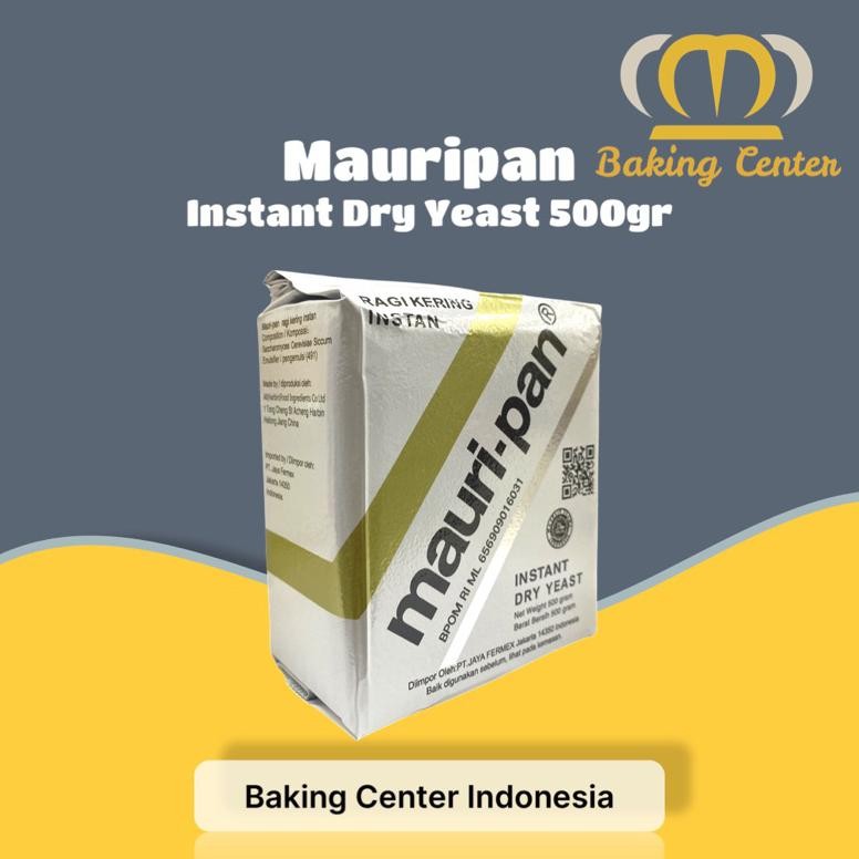 

Mauri-pan Instant Dry Yeast 500gr / Ragi Kering Mauripan 500gr SV