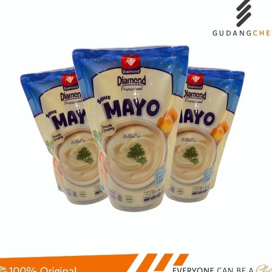 

Diamond Mayonise Saus Mayonais 1Kg