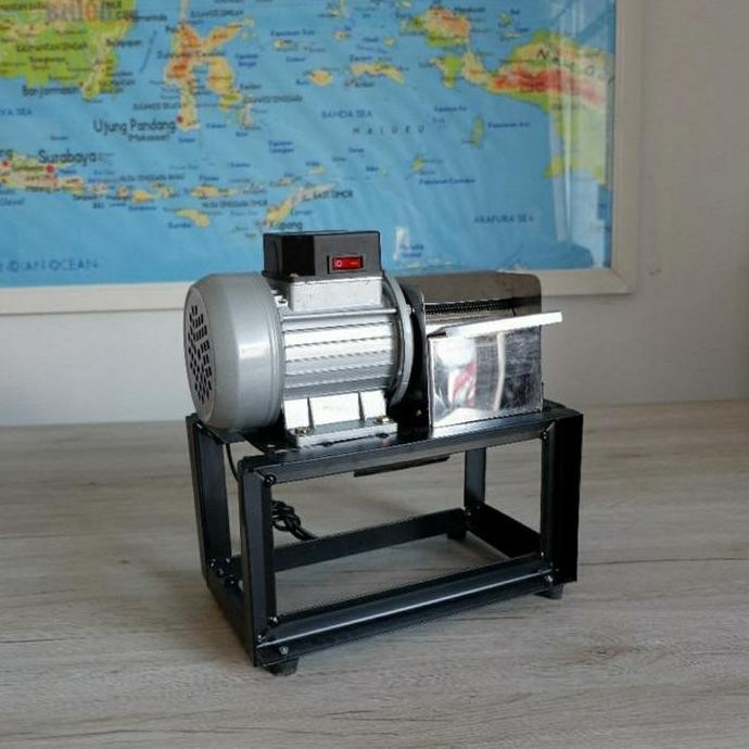 Mesin Parutan Kelapa Corong Listrik Bison / Mesin Parut Singkong Kualitas Terbaik Harga Termurah