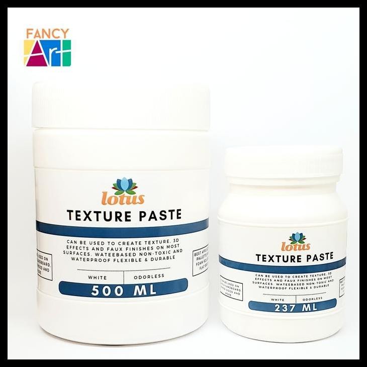 

Lotus Acrylic White Gesso & Texture Paste Best Seller