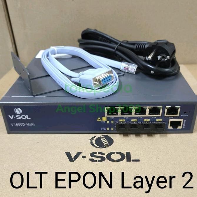 Olt Epon V- Sol V 1600 D - Mini Layer New Stok