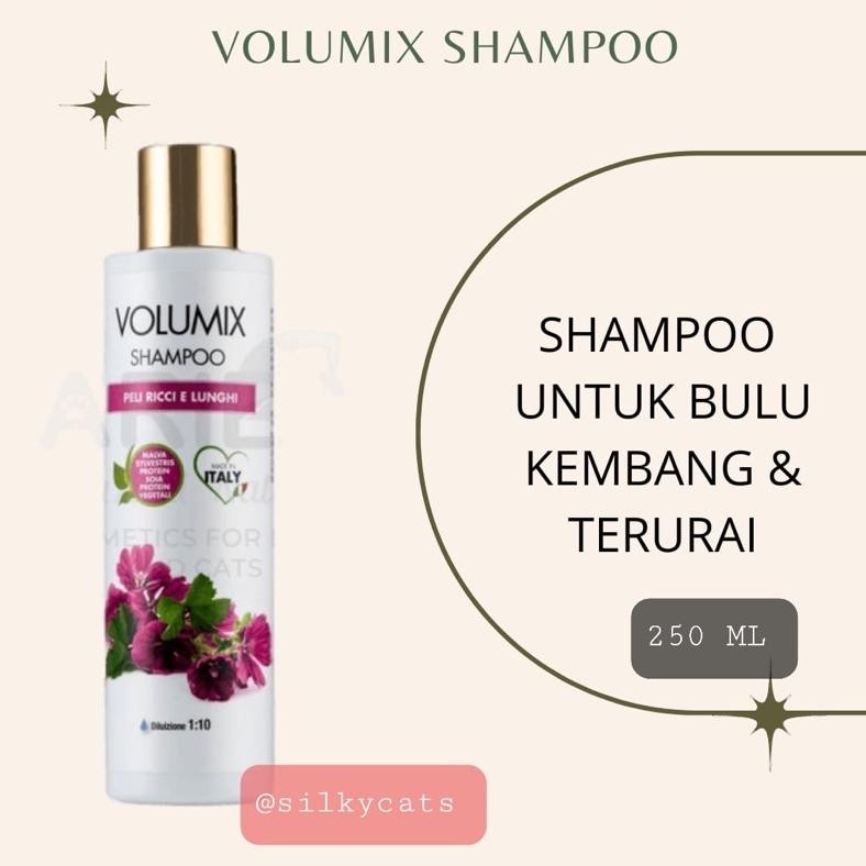 ARIES VOLUMIX SHAMPOO , Shampoo pengembang bulu kucing