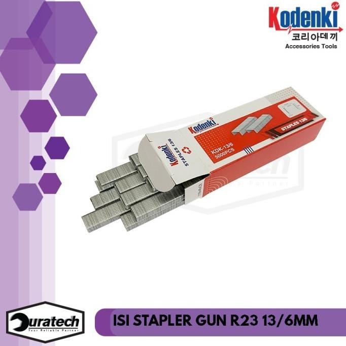 

Ready Kodenki Isi Staples 13/6 R23 Isi Refill Hekter Stapler Gun Tacker 6Mm - Anak Hekter Stepler Gun Tangan Tembak Manual 13 6Mm 5000Pcs - Isi Staples Gun Stepler Steples Stapler Tembak Hekter 6Mm 6 Mm R23 Isi Refill Gun Rapide Rapid