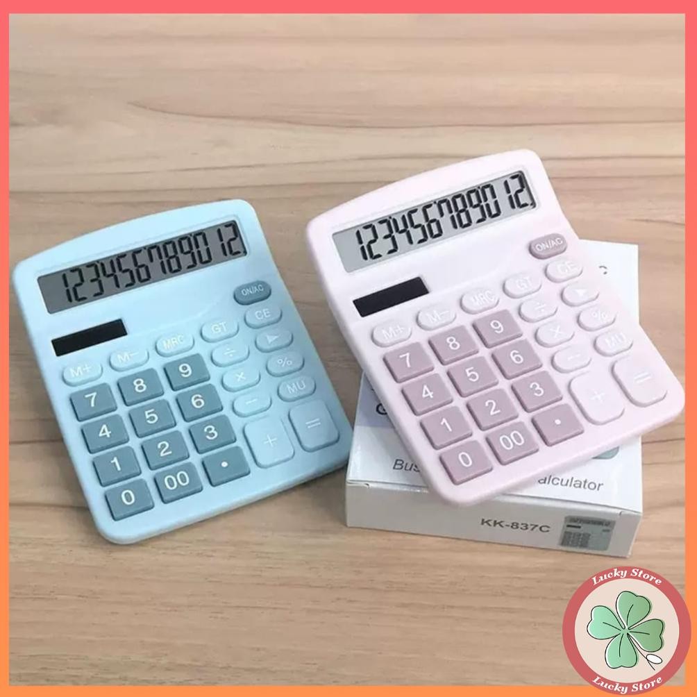

Kalkulator 837 - 12 Digit - Solar Energy Check Calculator Dagang / kakulator Mini Kalkulator Meja Kasir Kantor GROSIR MURAHH