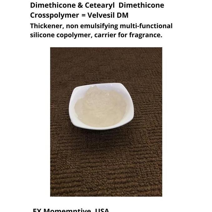 

Dimethicone & Cetearyl Dimethicone Crosspolymer = Velvesil DM (250 gr)