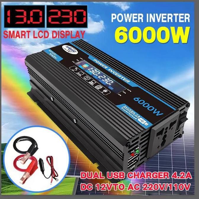ready Power Inverter Pure Sine Wave MSW 12000Watt Inverter DC To AC Power Inverter Digital DC 12V/24