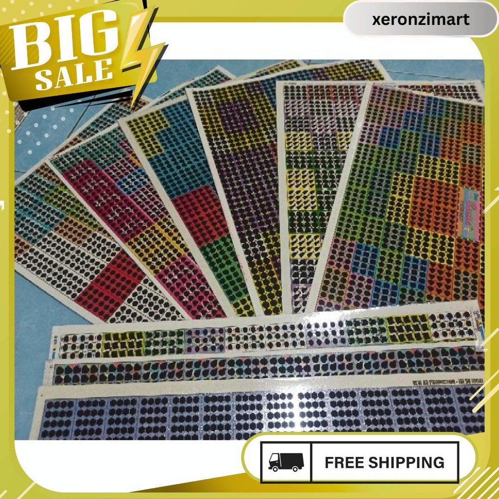 

Gosok Bom 15 16 18 20 Titik Motif Campur 40Rb Dpt 17 Lembar 6.6