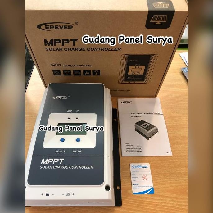 Solar Charge Controller SCC 50A Epever Tracer 5420AN Real MPPT AUTO