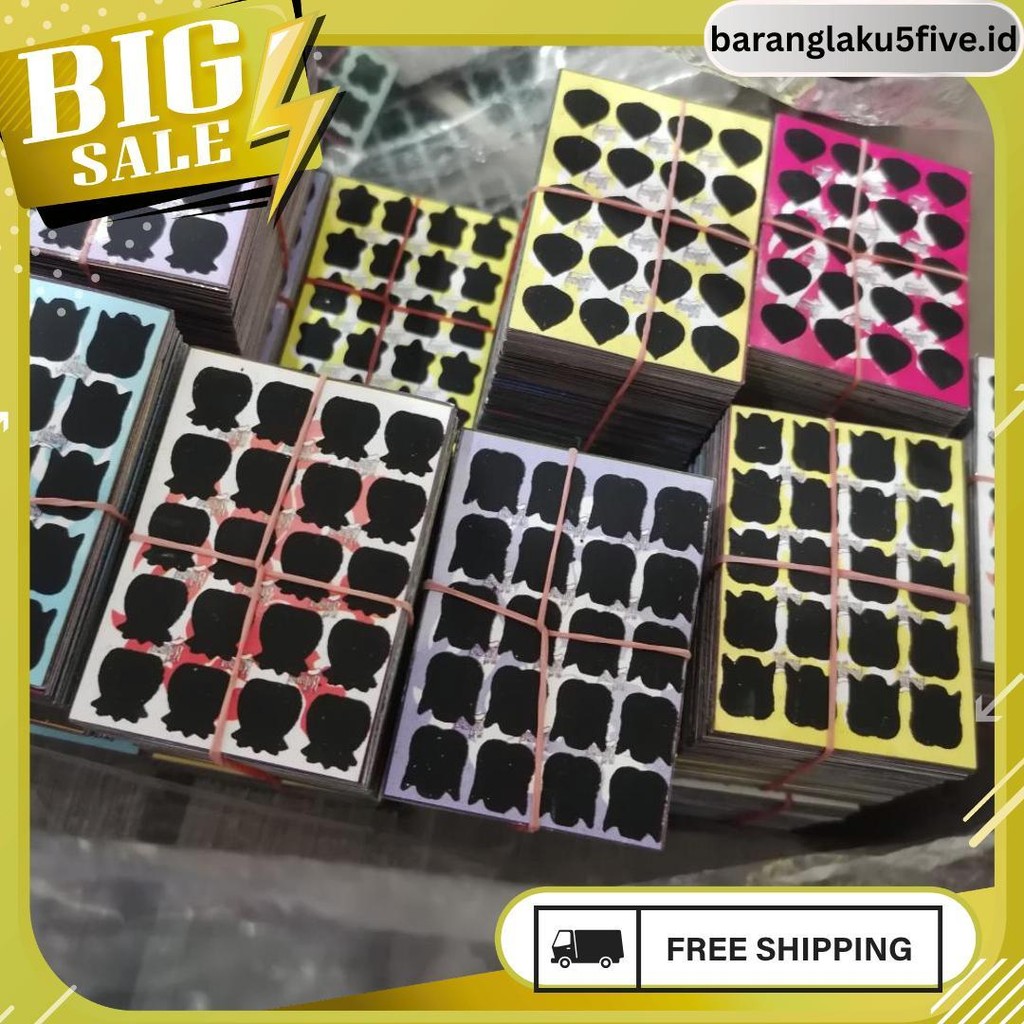 1000 Pcs Kupon Gosok Gosok Bom 20 Titik Mainan Gosokan Tengkorak Viral Siap Kirim