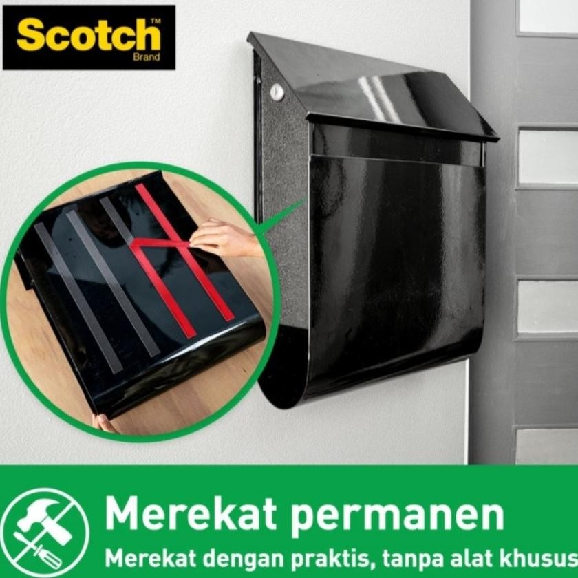 

JH8 3M Scotch 411-S19 Scotch Strong Double Tape Outdoor