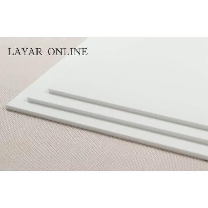 

JH8 Akrilik Putih Susu 2mm 50x50cm Potongan Lembaran Custom Kustom