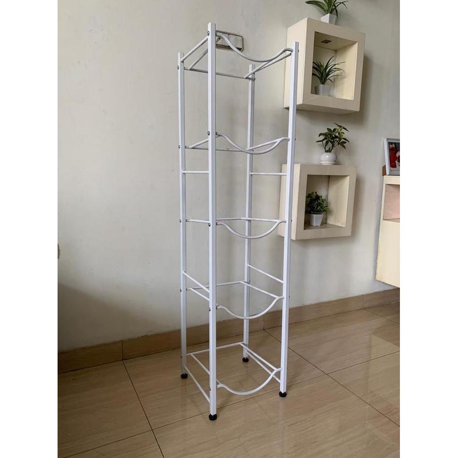 rak galon aqua 5 susun SS