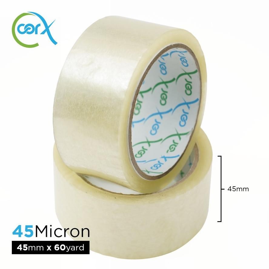 

JH8 Lakban Cortape Bening 48 mm x 90 yard Setara Daimaru 1 Selop