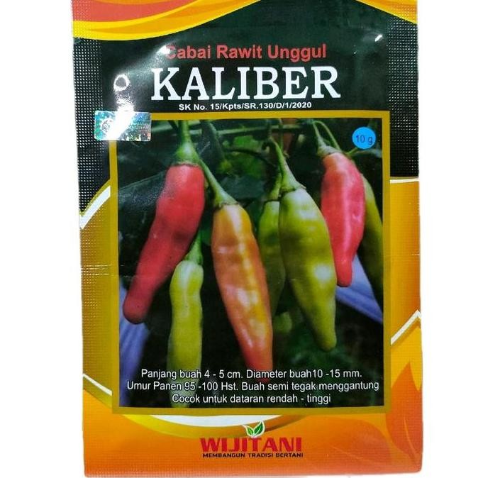 Cabe Kaliber Kemasan 10Gr Original Pabrik Benih Cabai Merah Tanaman Bibit
