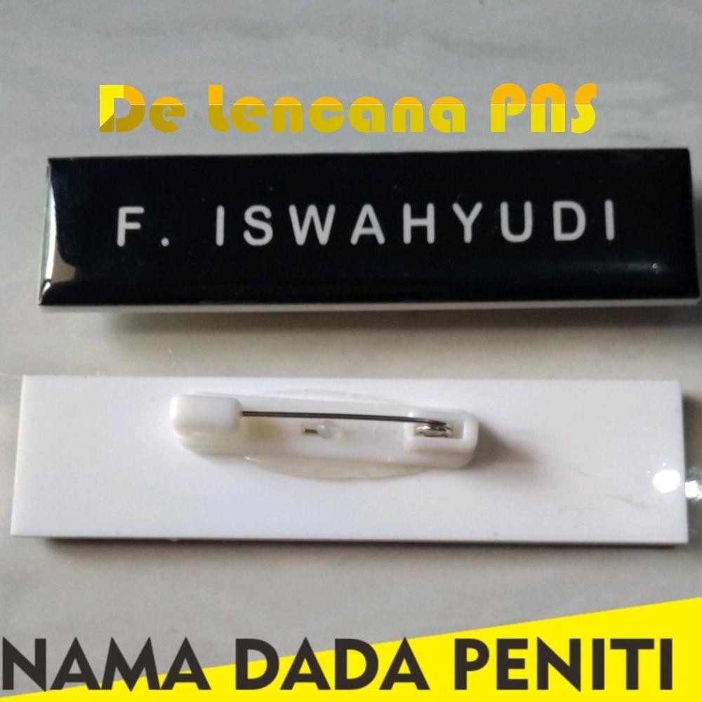 

JH8 NAME TAG / PAPAN NAMA Akrilik|lencana pns|lencana_pns