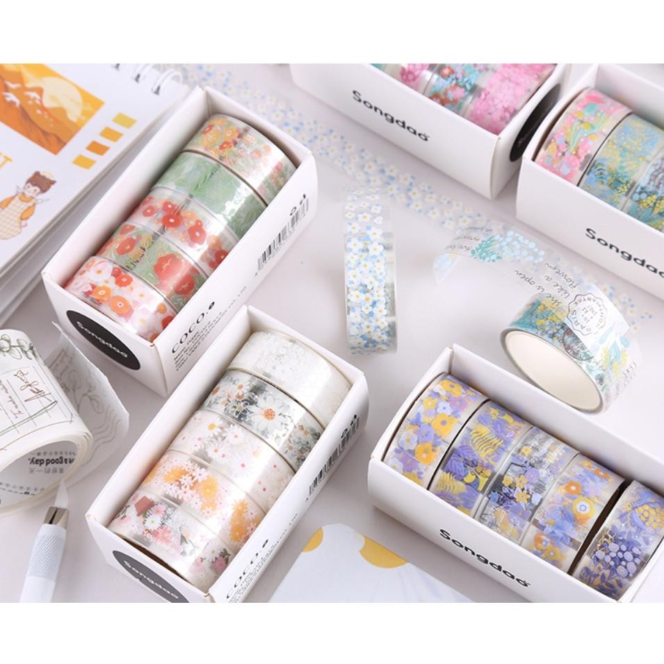 

JH8 15 1Set PET CHERRY BLOSSOM Washi Tape Bunga Decor Masking Tape DIY Scrapbook Journal DIY Deco Sticker Stiker Bujo / scrapbook / journal junk / Jurnal / Buku Diary / WASHI TAPE TRANSPARAN