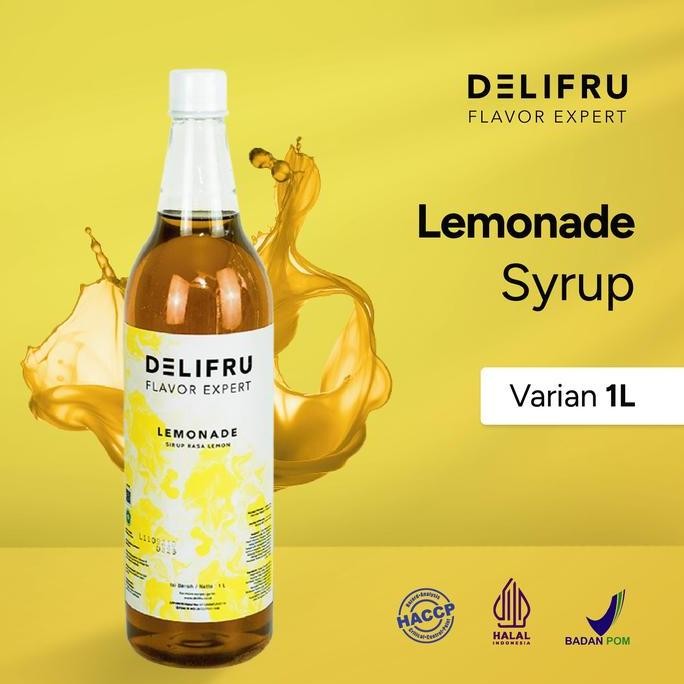

Delifru Syrup Lemonade - Sirup Lemon 1 Liter