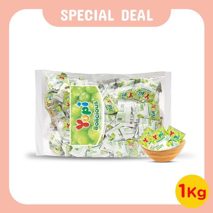 

Yupi Bolicious White Grape Iwp 650 Gram Gratis Ongkir