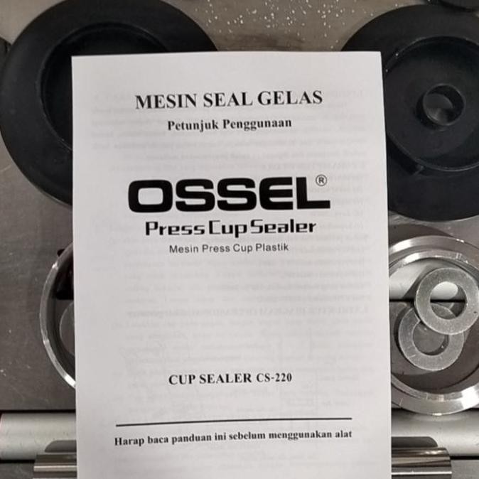 Terlaris [New Design] Mesin Cup Sealer / Mesin Press Cup Minuman Cs 220 Ossel Ready Stok