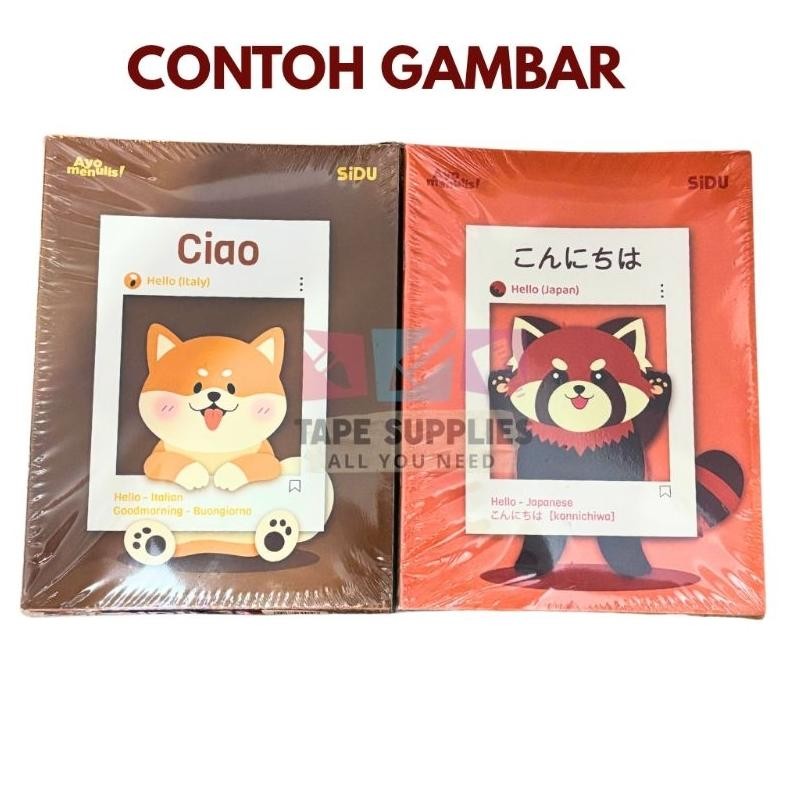 

JH8 Buku Tulis SIDU 58 LEMBAR (10 PCS) READY COD!!!