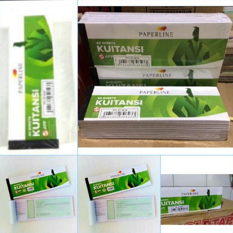 

JH8 Buku Kwitansi Kecil Paperline ( 1pak/10buku )