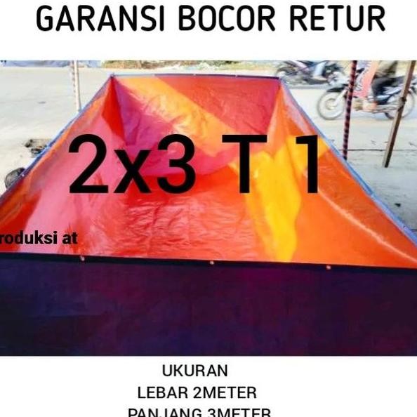 Teal Kolam Ikan 3X2X1 Teal Kolam 2X3X1 Teal Kolam 2M X 3M X 1M A3