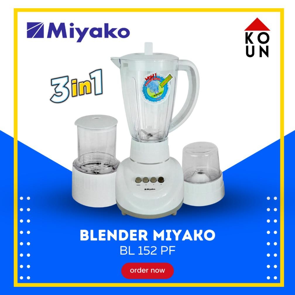 BLENDER MIYAKO BL 152 PF / 152PF / 151 PF / 151PF ice crusher / BLENDER PLASTIK MIYAKO / 152 PF BLEN