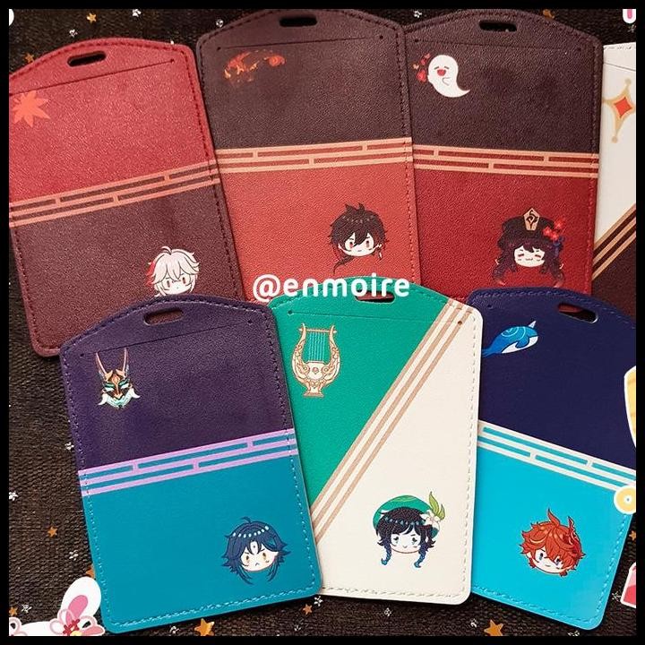 

Terlaris Genshin Impact Card/Name Tag/Pass Holder Good Quality