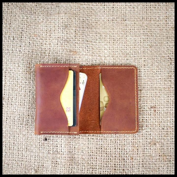 

Terlaris Dompet Muat Banyak Kartu Tempat Kartu Kulit Crazy Horse Good Quality