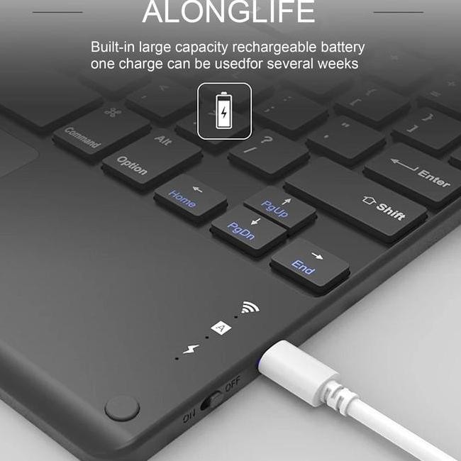 Keyboard Set Wireless Bluetooth Toucad Untuk Tablet Android Pc Tablet